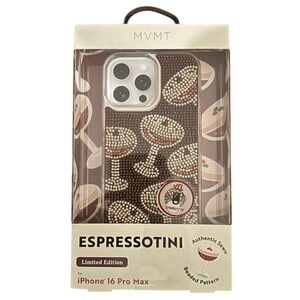 MVMT Espressotini Espresso Martini Beaded Limited iPhone 16 Pro Max Phone Case